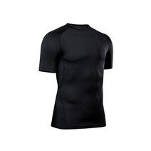 SPORTS 컴프레션 반팔 티셔츠 블랙 COMPRESSION T-SHIRT BLACK YE