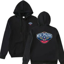 XIDIUDIU NBA 뉴올리언스 펠리컨스 농구 후드집업 후드티 H0209