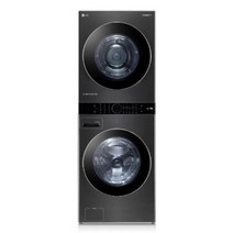 LG 트롬 워시타워 세탁기(25kg)+건조기(20kg) 세트 W20KDM (인버터 DD모터 6모션 건조 트루스팀 듀얼 인버터 히트펌프 드럼 건조기-스페이스 블랙)