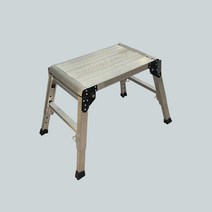 알루랙 신형작업대 도배우마 작업대 고급형우마 발판 사다리 미장, 30x60x60(cm)