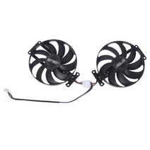 2PCS 88mm 그래픽 카드 냉각 -ASUS VGA 팬 T129215SU 4PIN 12V 0.5A 쿨러 팬