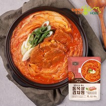 쿠즈락앳홈 통목살 김치찜 돼지고기김치찜 묵은지 짜글이 800g 1팩