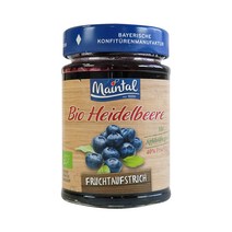 유기농 마인탈 무설탕 블루베리잼 과일잼 쨈 토스트 식빵, 200g, 1개