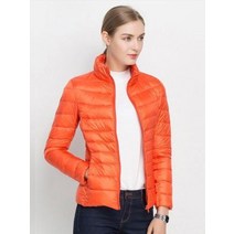 여성 겨울 코트 2021 새로운 울트라 라이트 화이트 오리 자켓 슬림 퍼퍼 휴대용 Windproof 다운 7XL