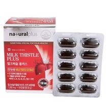 내츄럴플러스 밀크씨슬 플러스, 60정, 27개