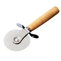 피자롤러기 스파이크롤러 17.46.6 cm 스테인레스 스틸 피자 커터 휠 컷 도구 직경, 01, 둘