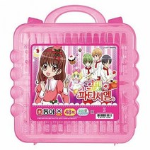 동아 크레파스 48색 여 미술학용품 유아용완구 준비물 놀이 칠