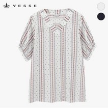 예쎄 (예쎄) 에스닉 V넥 블라우스(YS07BL12M)