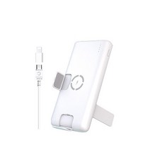 엑티몬 PD 22.5W + 무선 15W 고속 보조배터리 10000mAh C타입 케이블 15cm+8핀젠더 포함 MON-PWQ-PD10000