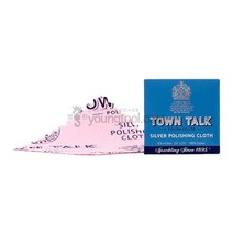 Town Talk 실버 광수건 미니 65 x 65 mm 광천 광약, 단품