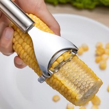 옥수수탈곡기 탈곡기 땅콩탈곡기스테인레스 스틸 옥수수 탈곡기 껍질 알갱이 과일 야채 주방 도구, 01 onesize