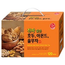 [WINZI_마켓] 율무가루차 고소한율무차 가루음료 고형분마차 영양차 가루차 국산율무차, 송원 천마담은 호두아몬드율무차 120T, WZ류_단일옵션
