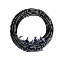 조립식 비닐 농막 카페 베란다 물미스트 냉각 시스템 키트 여름 스프링클러 황동 노즐 야외 정원 온실 공원, 06 10M EU