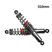 자동차 쇼바 서스펜션 전기 모토 250 310mm 조정 가능한 모토 리어 쇼크 업소버 용 2pcs 오토바이 쇼크 업소버 및 스티어링