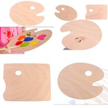 미술용 우드 파레트 수채화파레트 플라스틱파렛트 미술파레트, 사각 대