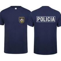 경찰복 반티 스페인 국가 특수 부대 는 로고 셔츠 반팔 남성 탑 셔츠 간다
