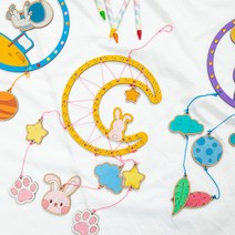 만들기자랑모빌 만들기/드림캐쳐 /민화샵/만들기재료/스트링아트, 모빌드림캐쳐, 모빌-부엉이