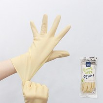 홈에디션명진 단미니 고무장갑 백색 대 10켤레, 단미니 백색 10P (L)