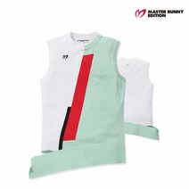 마스터바니에디션 골프 masterbunnyedition여성 절개 배색 니트 베스트 M42192SV153_MT, 000, MT