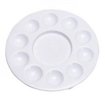 대 원형 파레트 10 개의 홈 화실 작업실 미술학원 미술실 취미용 유화, 상세페이지 참조