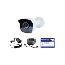 싸드CCTV Full HD 210만 화소 DVR + 실내외 겸용 적외선 카메라 실속 자가설치 세트 패키지, TDCCTVCK1/카메라 1대+케이블 길이 50M 셋트