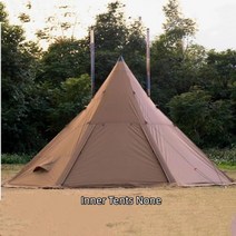 돔형 알파인 텐트 캠핑 피라미드 초경량 야외 46 인용 겨울 난방 요리 배낭 티피 신제품, Pyramid Tent