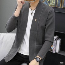 가바바 남성 미디가디건 심플하지만 메이커포인트로 유니크한 가디건 G59956