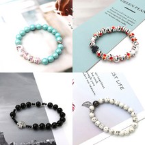 홈메디 2020 원석팔찌 만들기 22종, 미카 원석팔찌