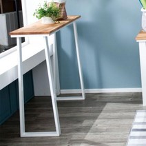 키높이 서서쓰는 스탠딩 책상 높은 슬림 테이블 1200, 1200-블랙프레임