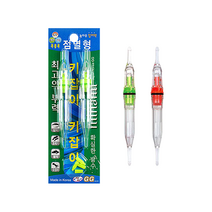 알라딘 키잡이 집어등 2개입 던질찌 호래기 갈치, 레드