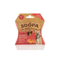 [도그러브] 수파 그레인프리 100%식물성 헬시바이트 야채 크랜베리&고구마 50g, 상세 설명 참조