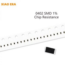 100Pcs 0402 SMD 저항 세트 1% 공차 402R-30K 2.4K 2.7K 3K 3.3K 3.6K 3.9K 10 옴 전자 부품 DIY 모듬 키트, 2.05K