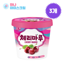 해태제과 체리마루홈 3개 아이스크림, 600ml