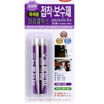 미라클픽스 목재용 28G 에폭시접착제 가구접착제 강력접착제
