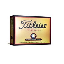 타이트리스트 골프공 HVC SOFT FEEL 2피스 12개들이 오렌지 T7251S-J, 골프공 단품, 화이트