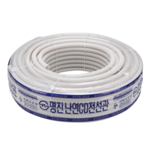 CD파이프 난연/ 22MM 백색 100M CD파이프/파이프커넥터/카프링/카플링/난연/난연파이프/지중전선관, 1