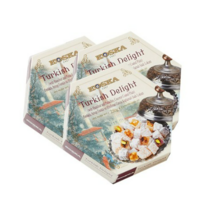 코스카 터키쉬딜라이트 터키젤리 디저트 과자 카이막 로쿰 믹스넛, 250g, 5개