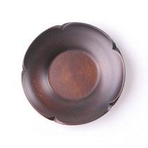 ODM_L3814945_국산 매화모양 찻잔받침 차탁(중) 원형찻잔받침 나무