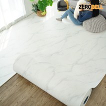 제로벨 18T PVC 층간소음방지 롤 매트 폭 140cm x 7m 유아 어린이 놀이방매트, 스노우마블