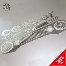 MNP 2D 메탈 아이덴티티 플레이트 고광택 엠블럼 캐스퍼외 56종, 실버(대3개)