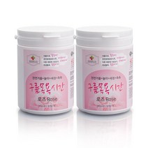 미스플러스 구름목욕시간 로즈 입욕파우더 대팩, 500g, 2개