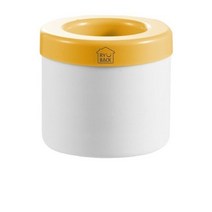 얼음틀 아이스트레이 Ice Bucket Cup Mold Cubes Tray Food Grade Quickly Freeze Silicone Maker Creative, 03 yellow
