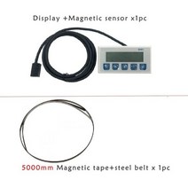 수평계 M503 마그네틱 스케일 디스플레이 내장 자석 측정 시스템 스테인 벨트 프로파일 포함 테이프, CHINA, M503-5000mm tape, M503-5000mm tape
