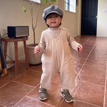 러빈 골덴오버롤