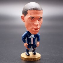 축구선수피규어 차량모형장식 캐리커쳐축구선수 캐리커쳐피규어 생일선물 미니피규어 인형 스타플레이어 기념품, 음바페 6.5cm
