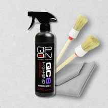큐피온 QC6 헤비듀티 크리너 500ml 다목적 세차 자동차 세제 세정 APC 거품 타월, 옵션02 QC6 헤비듀티 크리너 세트