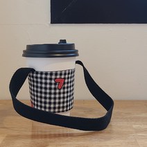 [DIY키트 패키지] 컵홀더 만들기 방수컵홀더 자유학년 바느질재료 실과수업재료, 미니동백
