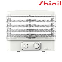 신일 5단 식품건조기 SFD-A230KP 온도조절 사각 트레이 가정용 음식 야채 과일 건조기