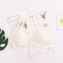 코바늘조끼 나시 크로쉐 뷔스티에 여름 여자 할머니 펀칭