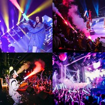 무대연기 빛나는 스모그 안개 조명 핸드헬드 이산화탄소 기계 드라이아이스 머신 무대 제트 연기 공연장 연기발생기 건, 99060